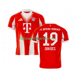 Alphonso Davies 19 Trikot FC Bayern München Herren Heimausrüstung 2025-2026 Kurzarm