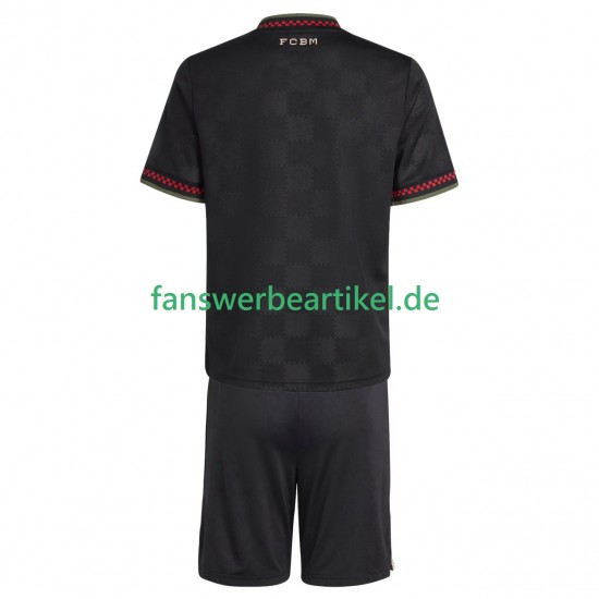 Trikot FC Bayern München Kinder Ausweich ausrüstung 2025-2026 Kurzarm