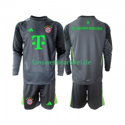 Torwart Trikot FC Bayern München Kinder Auswärtsausrüstung 2025-2026 Langarm