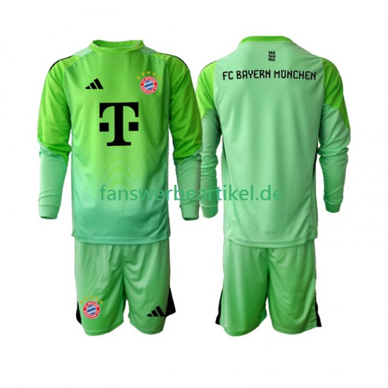 Torwart Trikot FC Bayern München Kinder Heimausrüstung 2025-2026 Langarm