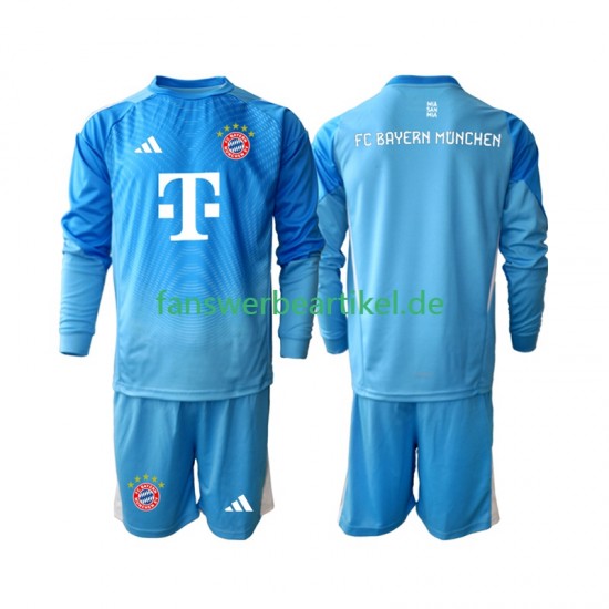 Torwart Trikot FC Bayern München Kinder Ausweich ausrüstung 2025-2026 Langarm