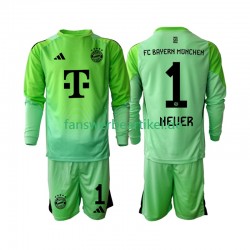 Neuer 1 Torwart Trikot FC Bayern München Kinder Heimausrüstung 2025-2026 Langarm