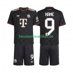 Harry Kane 9 Trikot FC Bayern München Kinder Ausweich ausrüstung 2025-2026 Kurzarm