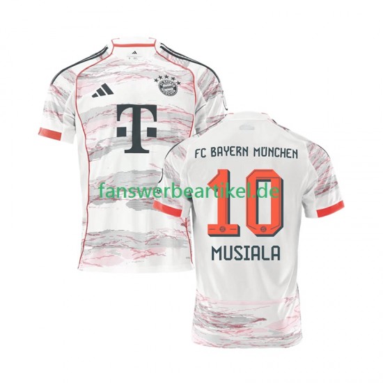 Jamal Musiala 10 Trikot FC Bayern München Herren Auswärtsausrüstung 2025-2026 Kurzarm