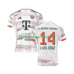 Luis Diaz 14 Trikot FC Bayern München Herren Auswärtsausrüstung 2025-2026 Kurzarm