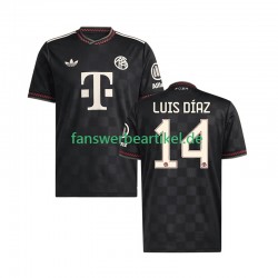 Luis Diaz 14 Trikot FC Bayern München Herren Ausweich ausrüstung 2025-2026 Kurzarm