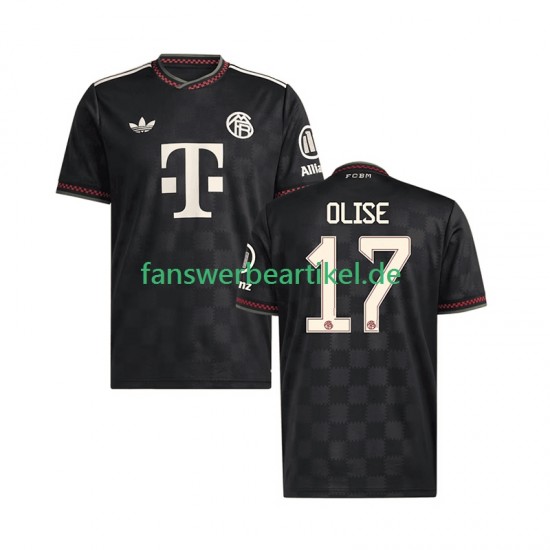 Michael Olise 17 Trikot FC Bayern München Herren Ausweich ausrüstung 2025-2026 Kurzarm
