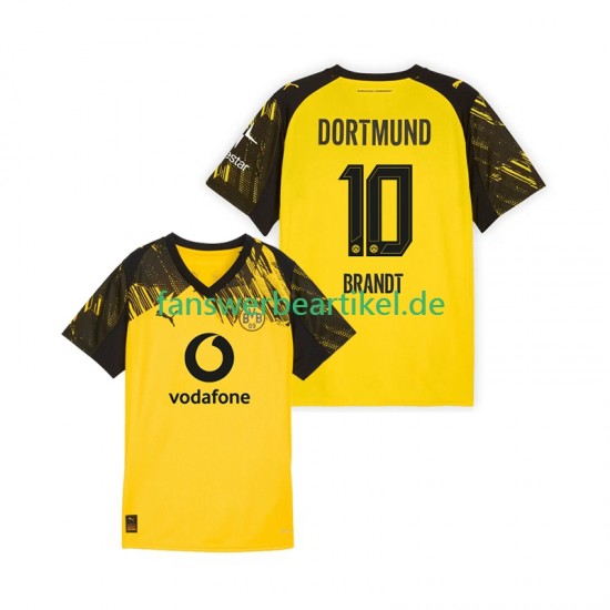 Julian Brandt 10 Trikot Borussia Dortmund Herren Heimausrüstung 2025-2026 Kurzarm