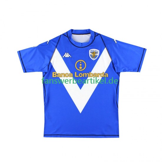 Brescia Calcio Retro 2003 Trikot Herren Heimausrüstung 2004 Kurzarm