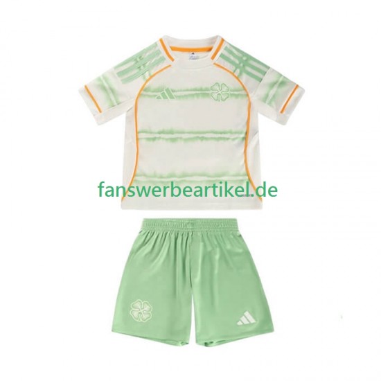 FC Trikot Celtic Glasgow Kinder Ausweich ausrüstung 2025-2026 Kurzarm