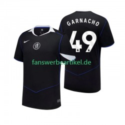 Alejandro Garnacho 49 Trikot Chelsea Herren Ausweich ausrüstung 2025-2026 Kurzarm