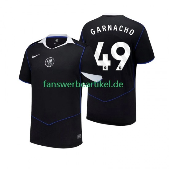 Alejandro Garnacho 49 Trikot Chelsea Herren Ausweich ausrüstung 2025-2026 Kurzarm