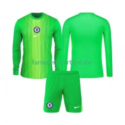 Torwart Trikot Chelsea Kinder Auswärtsausrüstung 2025-2026 Langarm