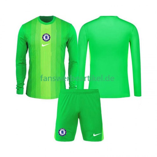 Torwart Trikot Chelsea Kinder Auswärtsausrüstung 2025-2026 Langarm