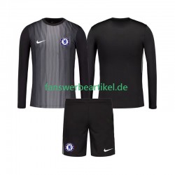 Torwart Trikot Chelsea Kinder Heimausrüstung 2025-2026 Langarm
