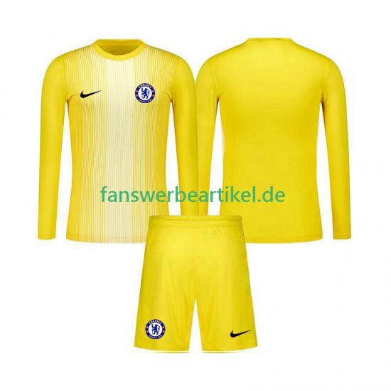 Torwart Trikot Chelsea Kinder Ausweich ausrüstung 2025-2026 Langarm