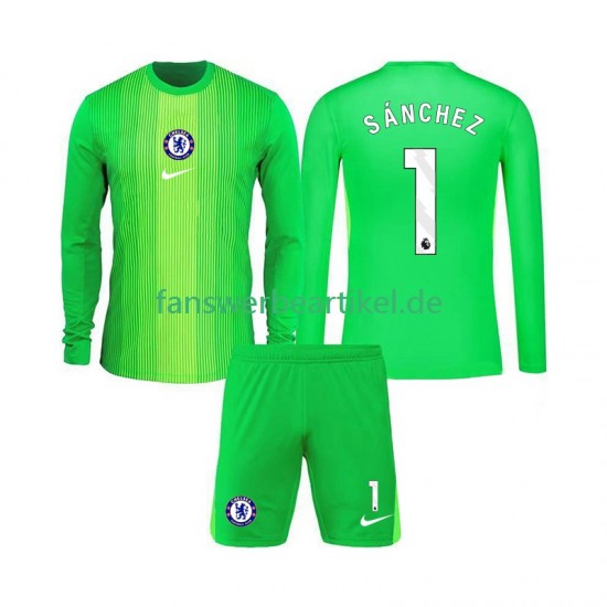 Robert Sanchez 1 Torwart Trikot Chelsea Kinder Auswärtsausrüstung 2025-2026 Langarm