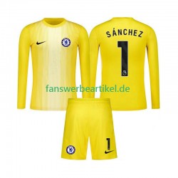 Robert Sanchez 1 Torwart Trikot Chelsea Kinder Ausweich ausrüstung 2025-2026 Langarm