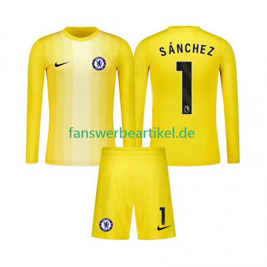 Robert Sanchez 1 Torwart Trikot Chelsea Kinder Ausweich ausrüstung 2025-2026 Langarm