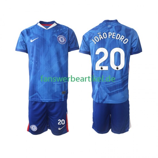 joao pedro 20 Trikot Chelsea Kinder Heimausrüstung 2025-2026 Kurzarm
