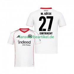 Mario Gotze 27 Trikot Eintracht Frankfurt Herren Auswärtsausrüstung 2025-2026 Kurzarm