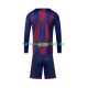 Trikot FC Barcelona Kinder Heimausrüstung 2025-2026 Langarm