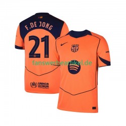 Frenkie de Jong 21 UCL Trikot FC Barcelona Herren Ausweich ausrüstung 2025-2026 Kurzarm