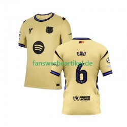 Gavi 6 Champions League Trikot FC Barcelona Herren Auswärtsausrüstung 2025-2026 Kurzarm