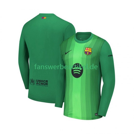 Torwart Trikot FC Barcelona Herren Heimausrüstung 2025-2026 Langarm