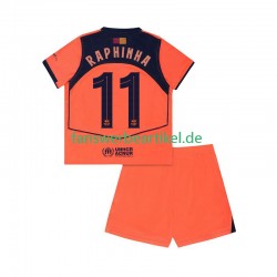 Raphinha 11 UCL Trikot FC Barcelona Kinder Ausweich ausrüstung Kurzarm