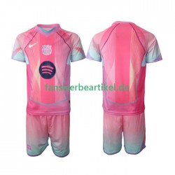 Special Trikot FC Barcelona Kinder Heimausrüstung 2025-2026 Kurzarm