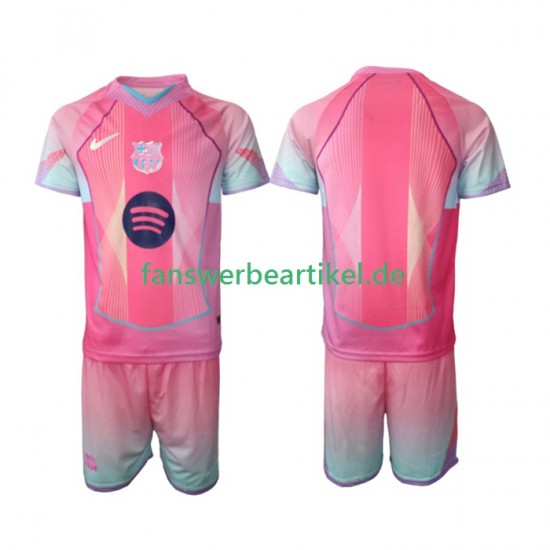 Special Trikot FC Barcelona Kinder Heimausrüstung 2025-2026 Kurzarm