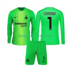 Yann Sommer 1 Torwart Trikot Inter Mailand Kinder Ausweich ausrüstung 2025-2026 Langarm