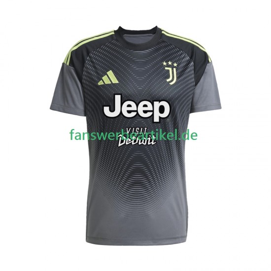 Torwart Trikot Juventus Turin Herren Auswärtsausrüstung 2025-2026 Kurzarm