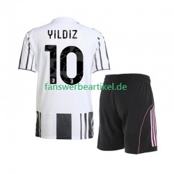 Kenan Yildiz 10 Trikot Juventus Turin Kinder Heimausrüstung 2025-2026 Kurzarm