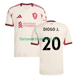 Diogo Jota 20 Trikot Liverpool Herren Auswärtsausrüstung 2025-2026 Kurzarm