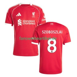 Dominik Szoboszlai 8 Trikot Liverpool Herren Heimausrüstung 2025-2026 Kurzarm