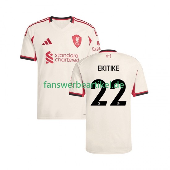 Hugo Ekitike 22 Trikot Liverpool Herren Auswärtsausrüstung 2025-2026 Kurzarm