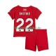 Hugo Ekitike 22 Trikot Liverpool Kinder Heimausrüstung 2025-2026 Kurzarm