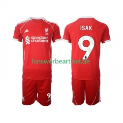 ISAK 9 Trikot Liverpool Kinder Heimausrüstung 2025-2026 Kurzarm