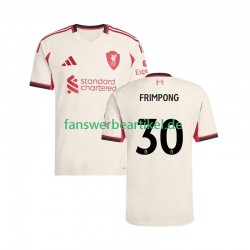 Jeremie Frimpong 30 Trikot Liverpool Herren Auswärtsausrüstung 2025-2026 Kurzarm