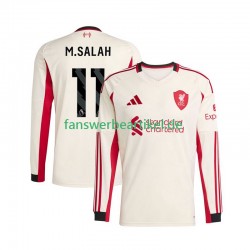 Mohamed Salah 11 Trikot Liverpool Herren Auswärtsausrüstung 2025-2026 Langarm