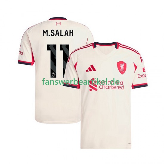 Mohamed Salah 11 Trikot Liverpool Herren Auswärtsausrüstung 2025-2026 Kurzarm