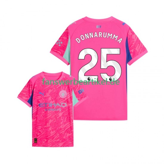 Gianluigi Donnarumma 25 Torwart Trikot Manchester City Herren Auswärtsausrüstung 2025-2026 Kurzarm