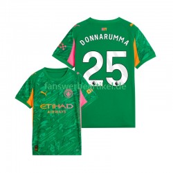 Gianluigi Donnarumma 25 Torwart Trikot Manchester City Herren Heimausrüstung 2025-2026 Kurzarm