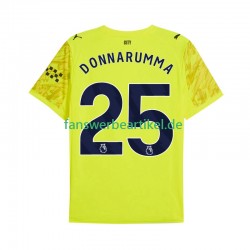 Gianluigi Donnarumma 25 Torwart Trikot Manchester City Herren Ausweich ausrüstung 2025-2026 Kurzarm
