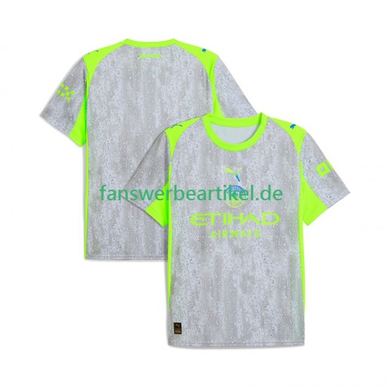 Trikot Manchester City Herren Ausweich ausrüstung 2025-2026 Kurzarm
