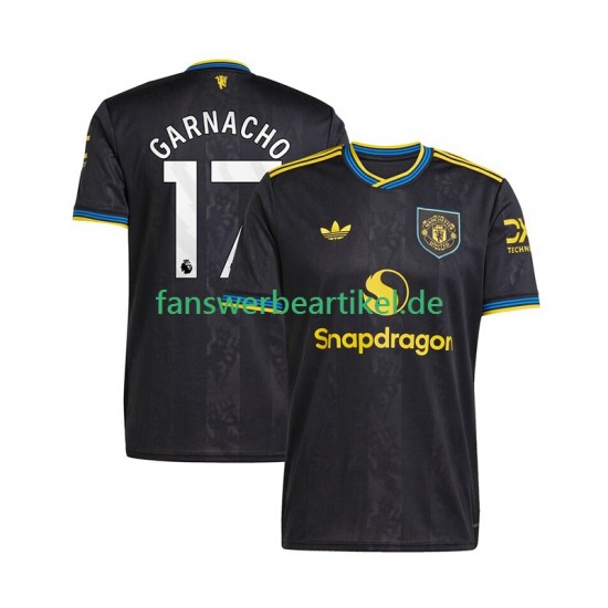 Alejandro Garnacho 17 Trikot Manchester United Herren Ausweich ausrüstung 2025-2026 Kurzarm