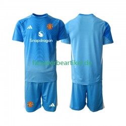 Torwart Trikot Manchester United Kinder Heimausrüstung 2025-2026 Kurzarm