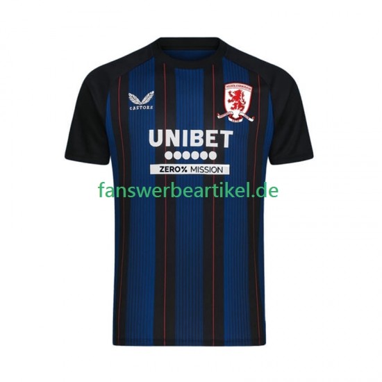 Trikot Middlesbrough Herren Auswärtsausrüstung 2025-2026 Kurzarm